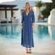 Wholesale Bohemian Wedding Guest Dress, Boho Long Summer Dress