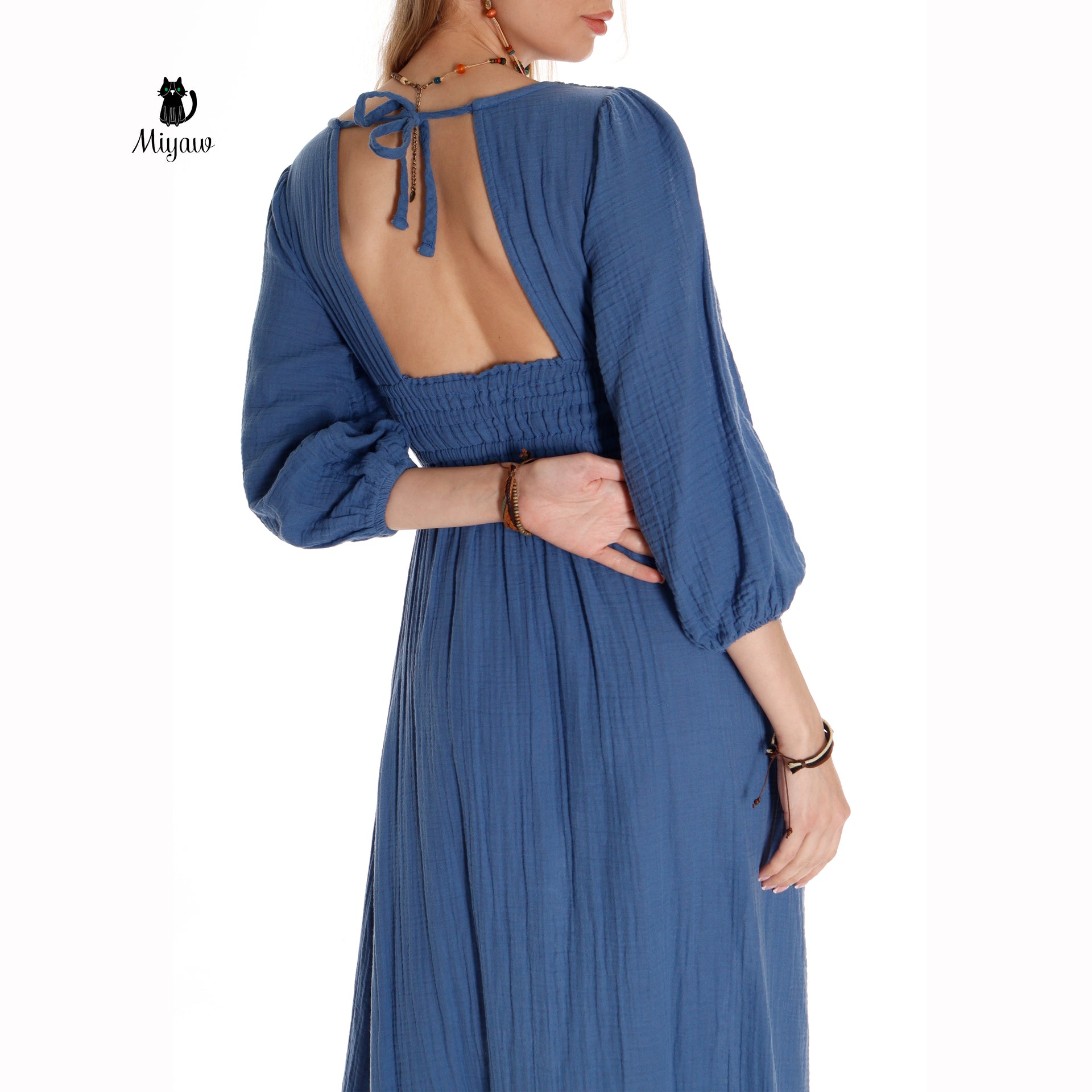 Wholesale Bohemian Wedding Guest Dress, Boho Long Summer Dress