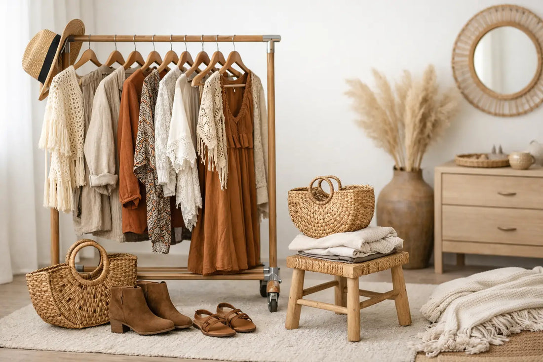 A Simple Guide to Boho Capsule Wardrobe