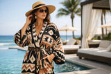 Aztec Robe Style for Chic Resort Dressing