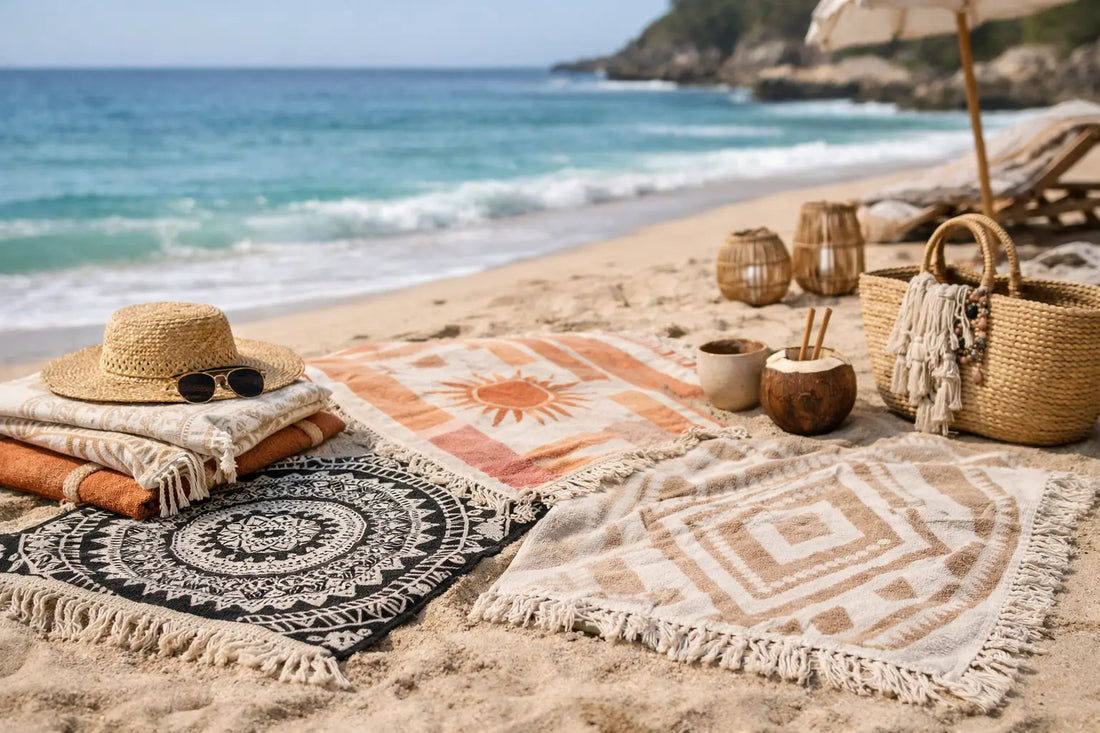 Bohemian Beach Towels That Feel Chic