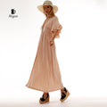 Boho Mediaval Maxi Dress, Bohemian Greek Goddess Dress