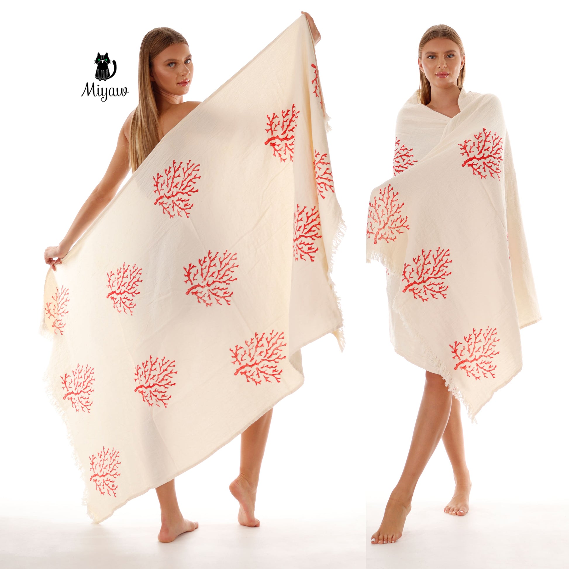 Wholesale Large Organic Cotton Bath & Beach Towel – Eco-Friendly Luxury for US Boutiques - Miyawfashion