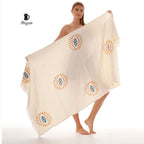 Boho Handcrafted Protective Eye Towel for Bath or Beach - Miyawfashion