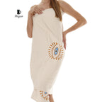 Boho Handcrafted Protective Eye Towel for Bath or Beach - Miyawfashion