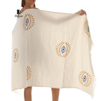 Boho Handcrafted Protective Eye Towel for Bath or Beach - Miyawfashion