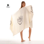 Boho Sun and Moon Fringe Bath or Beach Towel - Miyawfashion