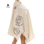 Boho Sun and Moon Fringe Bath or Beach Towel - Miyawfashion