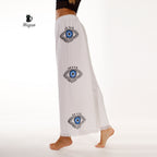 Wide-Leg Loose Cotton Pants for Ladies – Effortless Style & Comfort - Miyawfashion