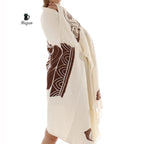 Handmade Boho Buddha Stamped Fringe Towel - Miyawfashion