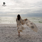 Boho Organic Cotton Beach Cover-up for Sunny Days