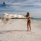 Cotton Protective Eye Beach Towel, Evil Eye Boho Cotton Towel for the beach and home - Miyawfashion