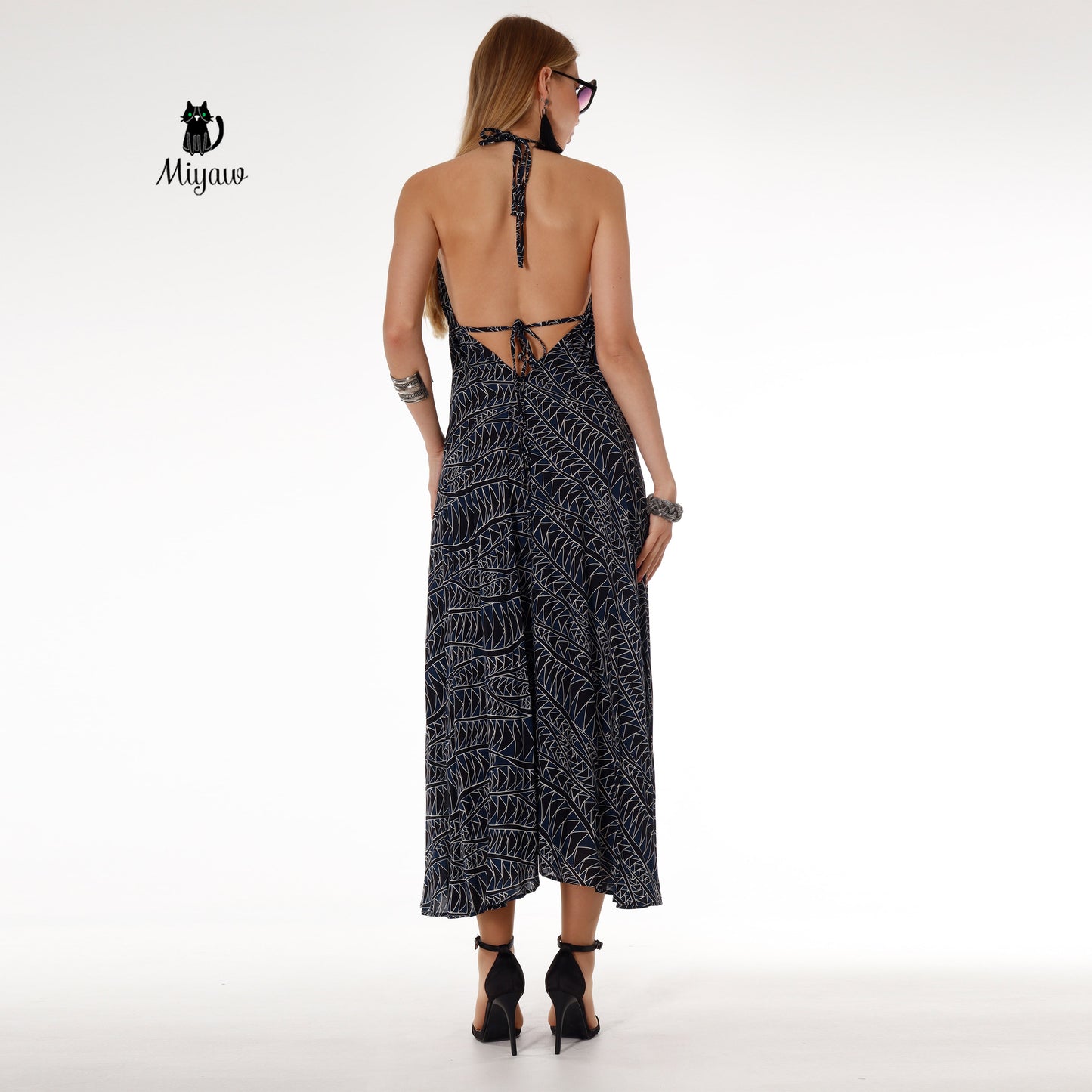 Effortlessly Elegant Long Dress for Resort Vacations - Miyawfashion Miyawfashion