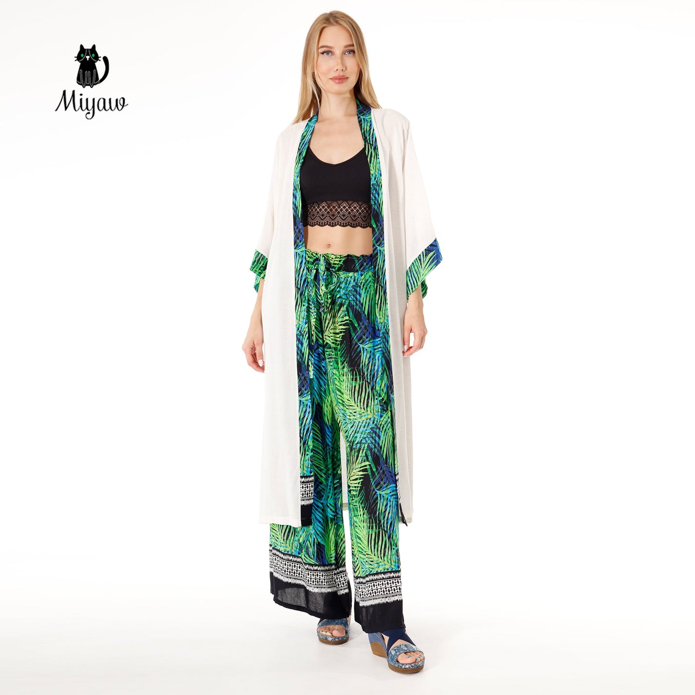 White Kimono Robe, Boho Linen Tops for Festival Outfits