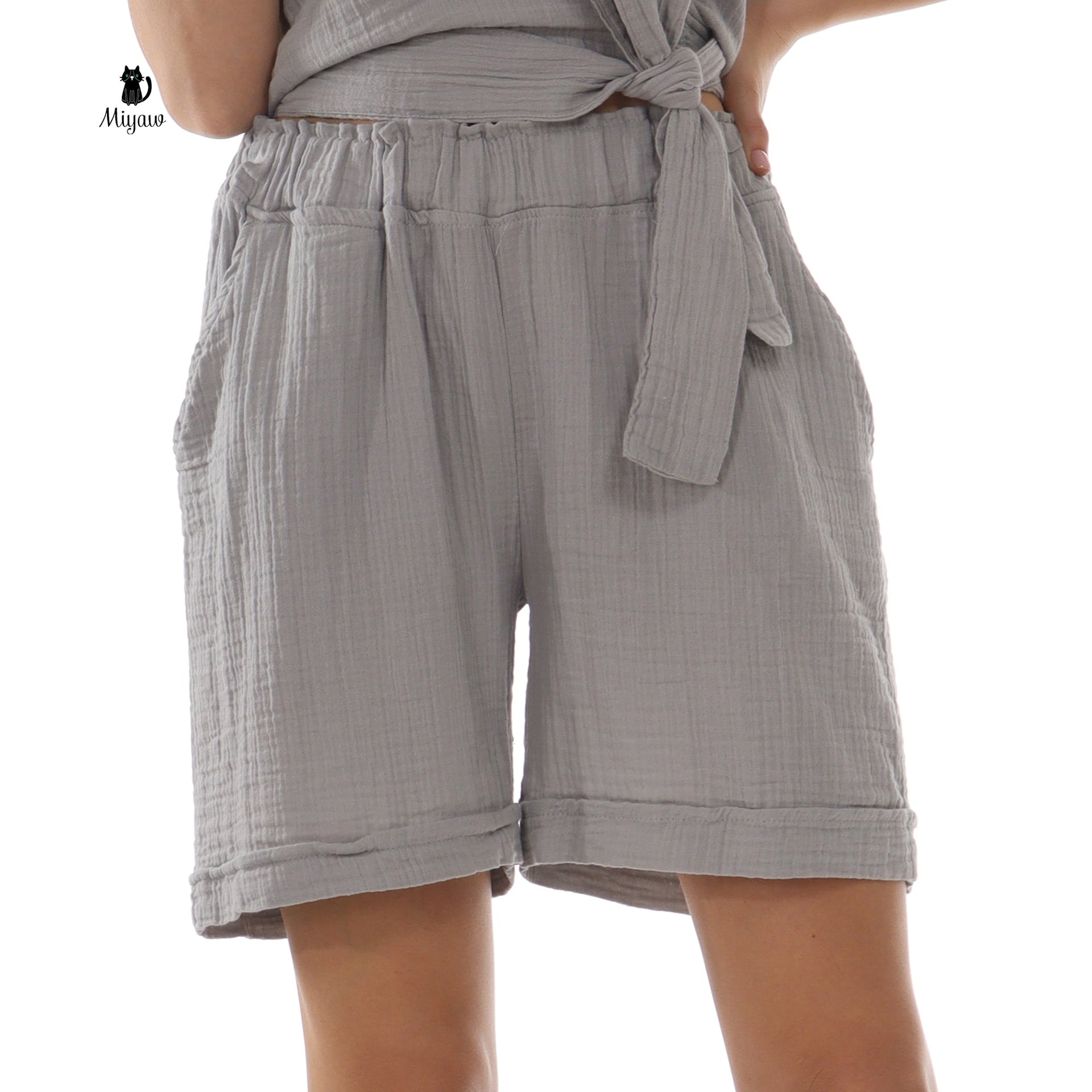 Women's Cotton Resort Short with Pockets