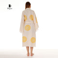 Boho Cotton Mandala Pattern Kimono Robe for Yoga Lovers