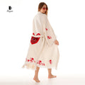 Boho Love pattern Kimono, Chic Resort Wear