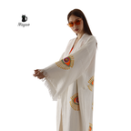 Wholesale Organic Cotton Duster – Neon Eye Kimono Robe