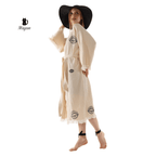 Boho Cotton Ladies Kimono Robes – Soft & Breathable Cover-Up