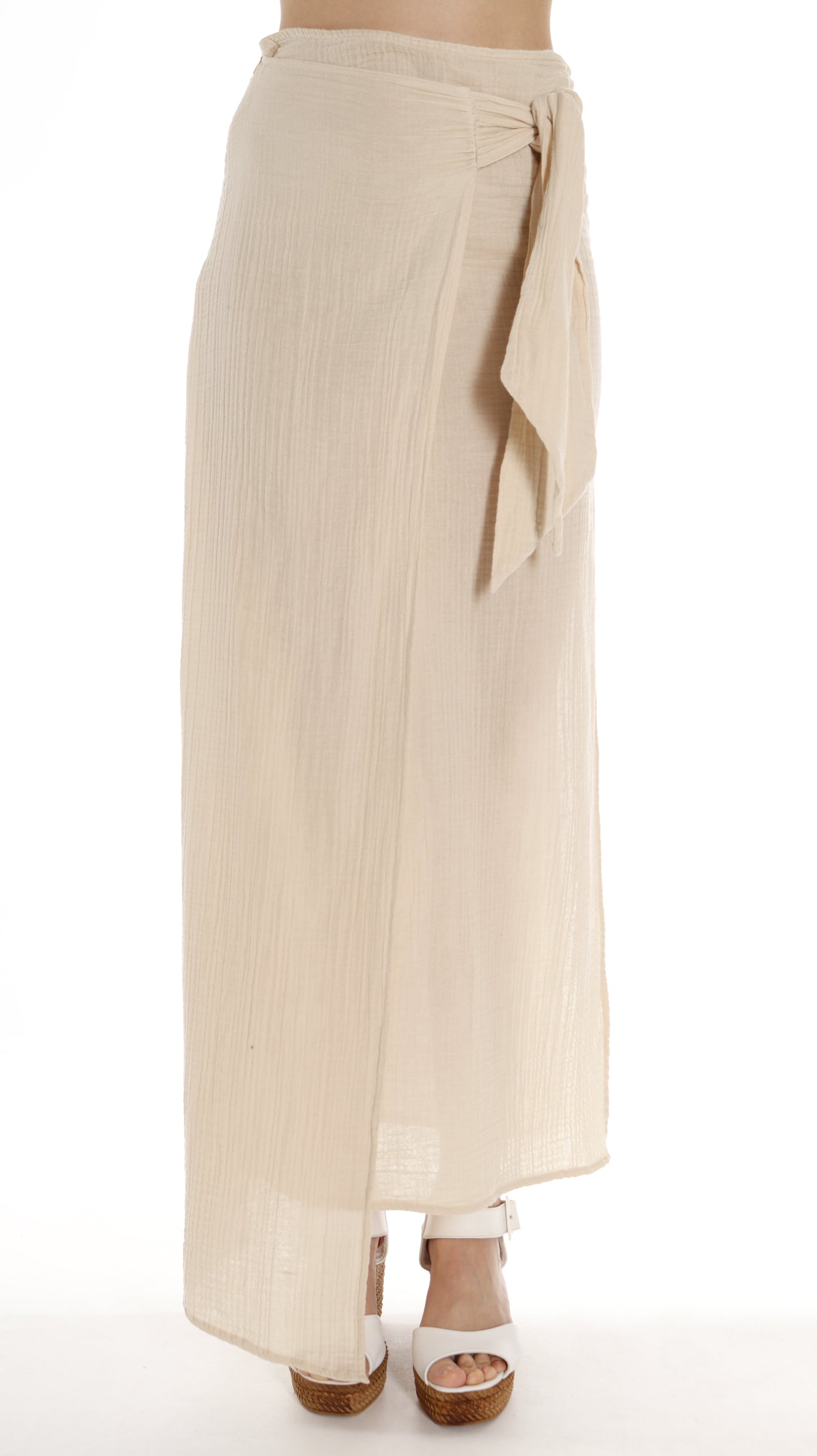 Ethically Made Organic Cotton Maxi Skirt - Perfect for Boutique Fashion - Miyawfashion Miyawfashion