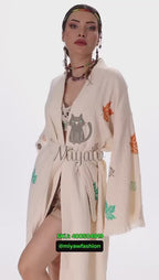 boho kimono robe wholesale video