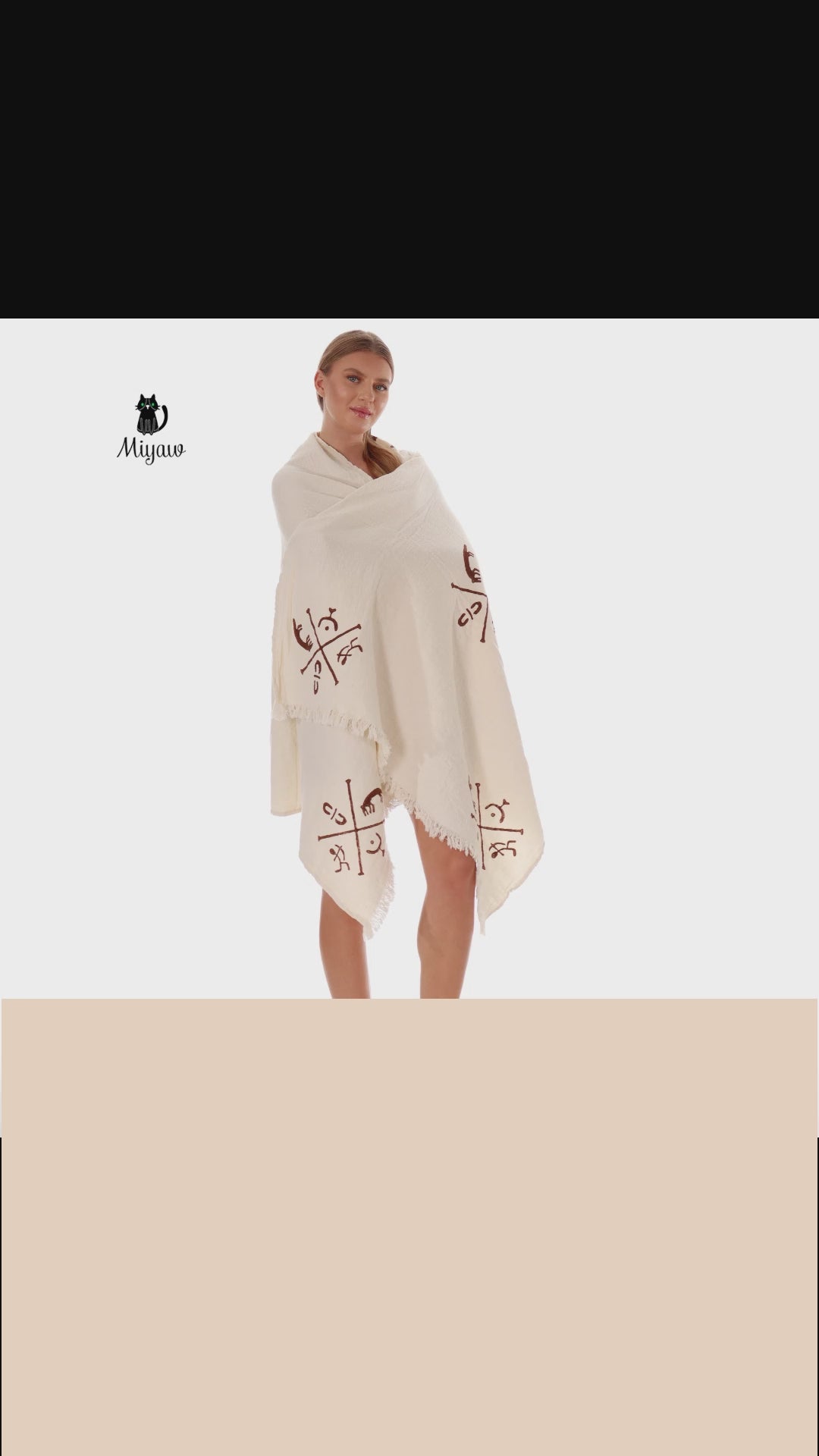 Bulk Organic Cotton Handcrafted Aztec Towels – Wholesale
