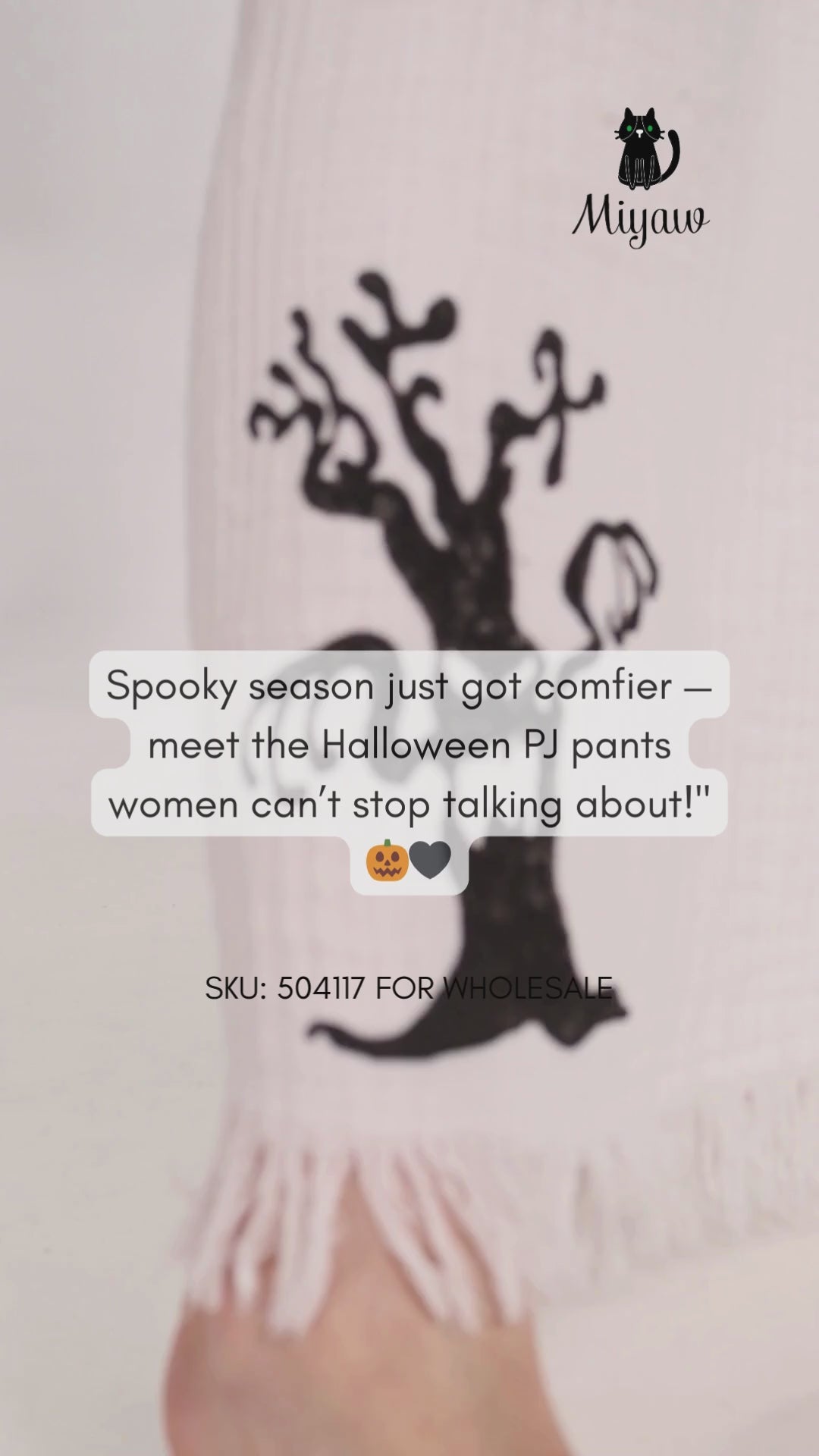 Halloween Pajama Pants – Cozy Sleep for Spooky Season