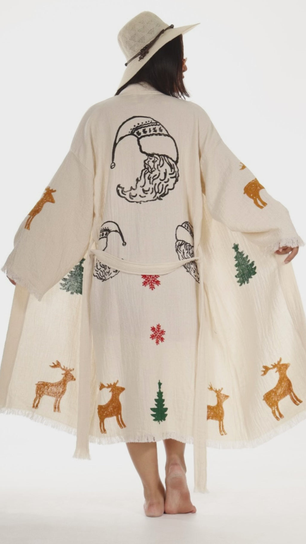 Christmas Tree Kimono Robe – Unique Christmas Gift Idea