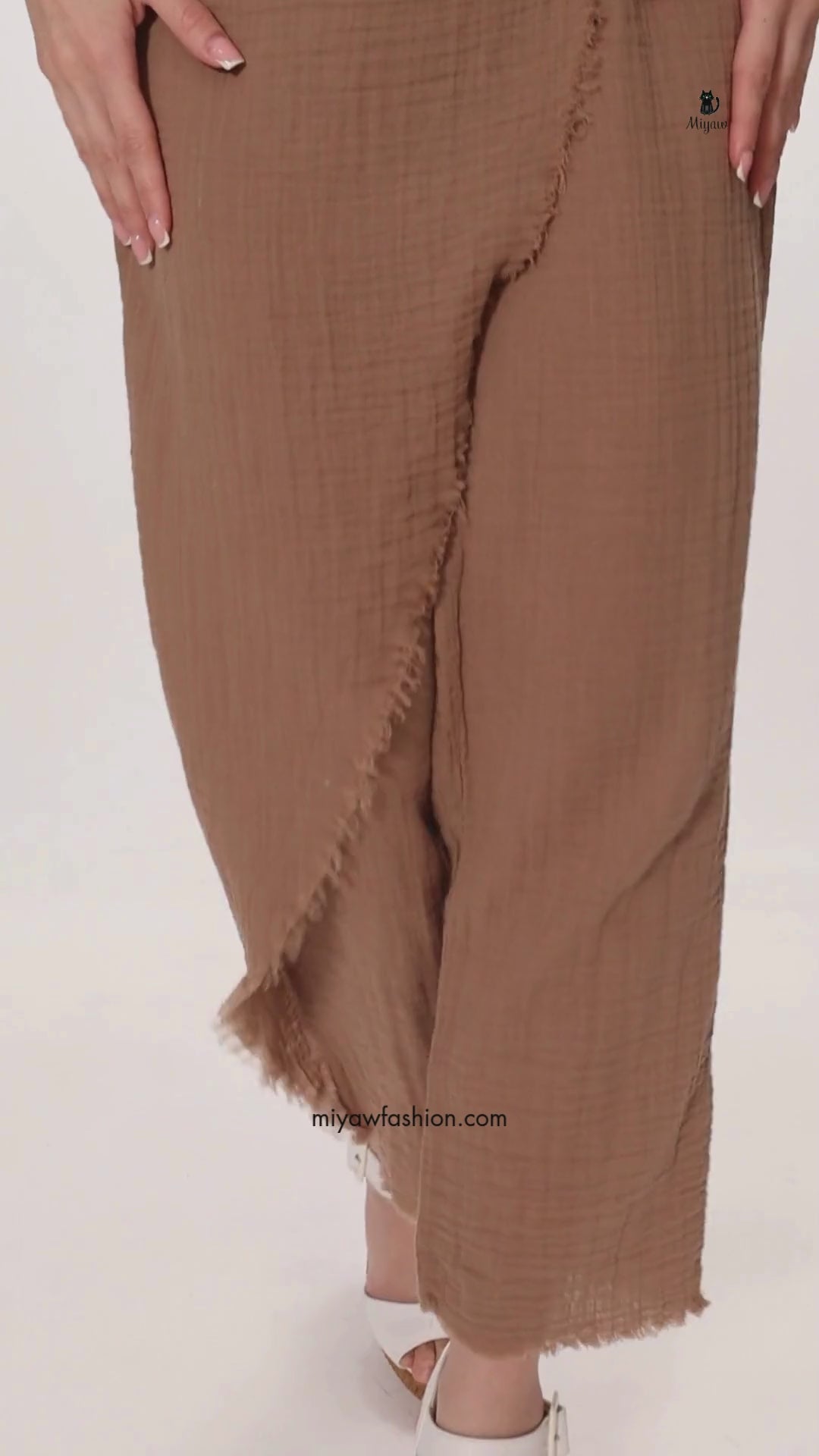 Boho Pirate Style: Organic Cotton Resort Wear Pants